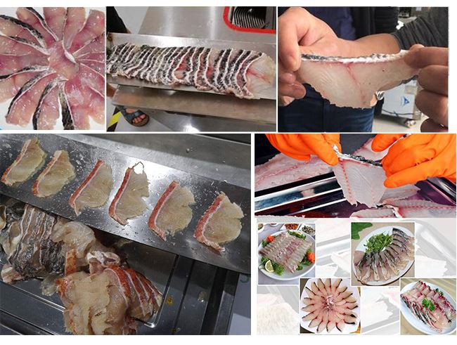 fish fillet slicing machine